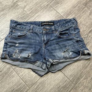 Express Jeans Women Shorts Size‎ 2 Blue